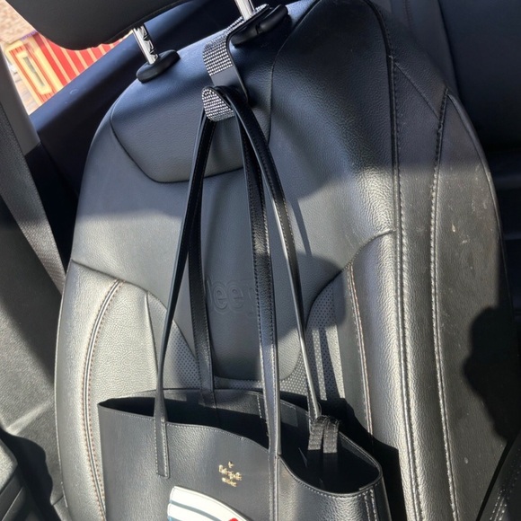 Purse pocketbook handbag hanger holder for car attaches to headrest GAMECHANGER - Picture 8 of 9